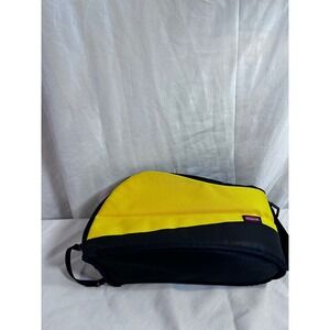 Rubbermaid Insulated Lunch Bag OS Yellow Black Colorblock Sporty Utility Women